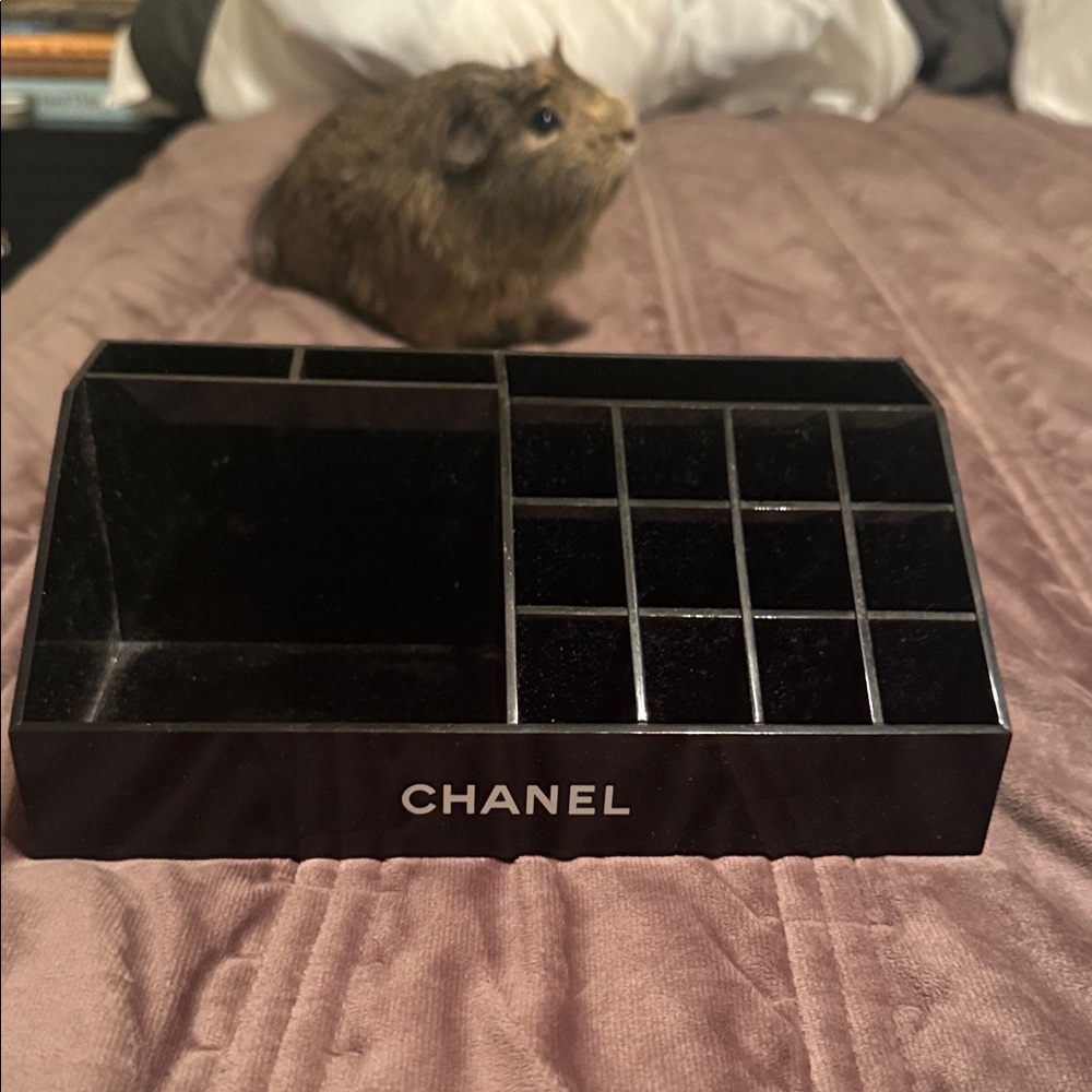 CHANEL Black Cosmetic Organizer